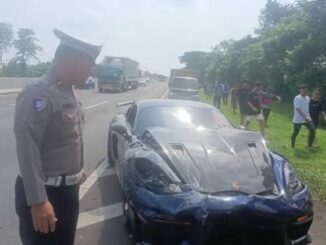 Mahasiswa tabrak satu keluarga dengan mobil Porsche