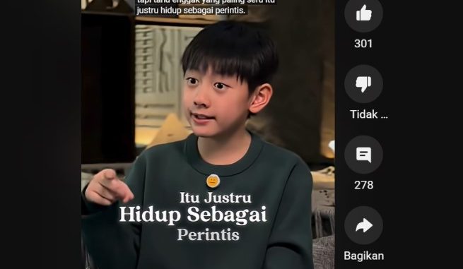 Ryu, konten kreator bisnis cilik