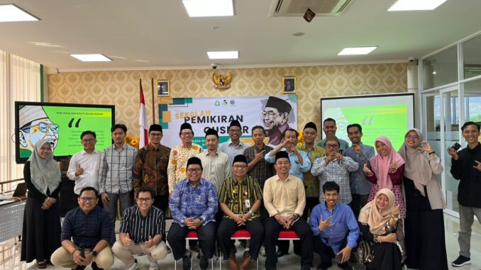 Gus Dur Center Adakan Sekolah Pemikiran Gus Dur di UIN Pekalongan