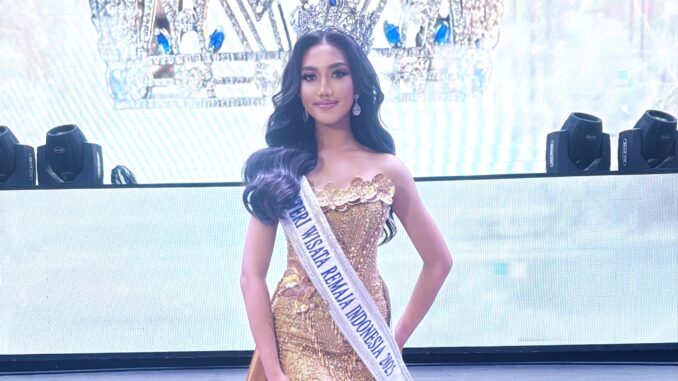 Richella Anastasia Purba, siswi kelas 9A SMP Sint Carolus Tarakanita Bengkulu, Winner Puteri Wisata Indonesia Kategori Remaja 2025