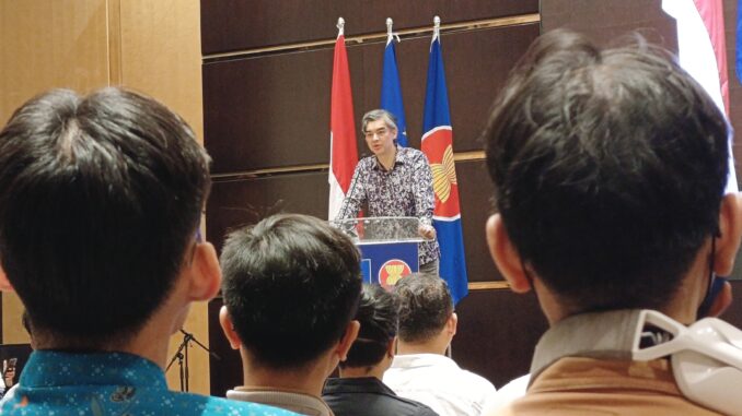 Sujiro Seam, the EU Ambassador to ASEAN