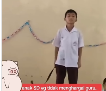 Siswa SD mengamuk di kelas