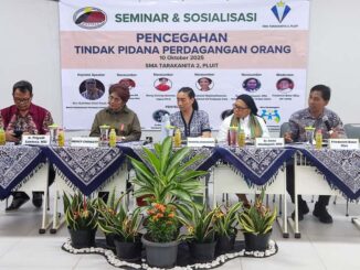 sosialisasi dan seminar tentang Pencegahan Tindak Pidana Perdagangan Orang (TPPO) pada Jumat 10 Oktober 2025.
