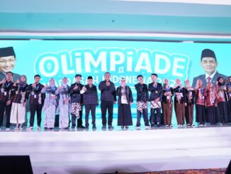 Juara Olimpiade Madrasah Indonesia Nasional 2025 Bidang Sains. (dok.kemenag)