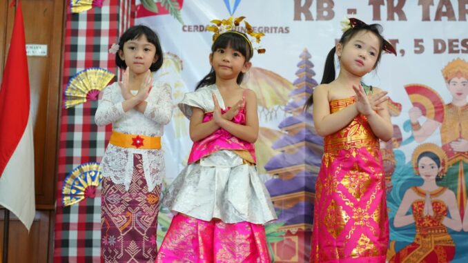 KB-TK Tarakanita 1 sukses menyelenggarakan Festival Budaya Bali pada Jumat, 5 Desember 2025 lalu