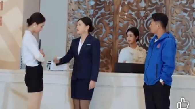 Tangkaoan layar salah satu drama cina (Dracin) "Bukan Kurir Biasa" yang berseliweran di media sosial