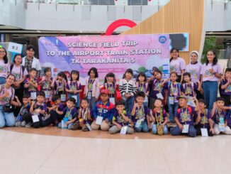 Anak-anak TK Tarakanita 5 mengikuti kegiatan field trip pada Jumat, 27 Februari 2026