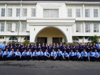 Jajaran pengurus. para suster CB (Carolus Boromeus) dan fungsionaris Yayasan Tarakanita nasional menyelenggarakan rangkaian rapat kerja strategis di Gedung TDC 2 kanwil Surabaya (KalderaNews/Dok. Tarakanita)