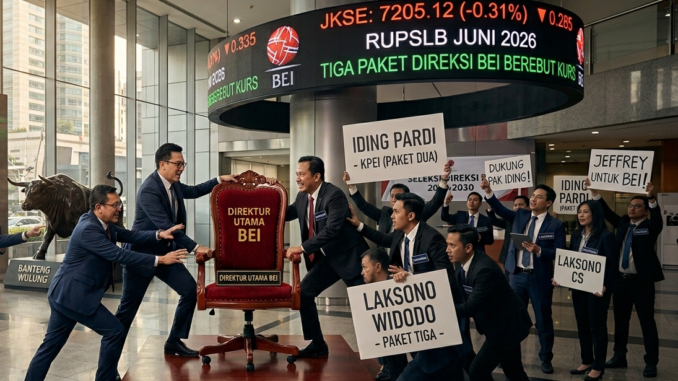 Berebut jabatan direksi BEI