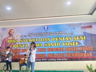 lingkungan SD Santo Yosef Tarakanita Surabaya