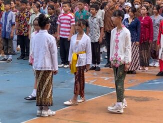 Peringatan Hari Kartini di SD Santo Yosef Tarakanita Surabaya pada Selasa, 21 April 2026