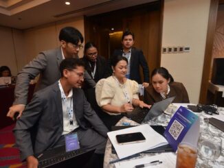EU Youth Sounding Board members in ASEAN formulating recommendations for the future of ASEAN-EU relations