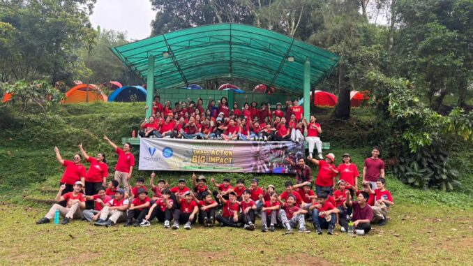 Siswa kelas 7 SMP Tarakanita 5 mengikuti Character Building "Small Action, Big Impact" di Eagle Hill