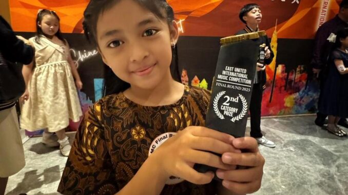 Siswi kelas 4 SD Cikal Lebak Bulus, Bilqis