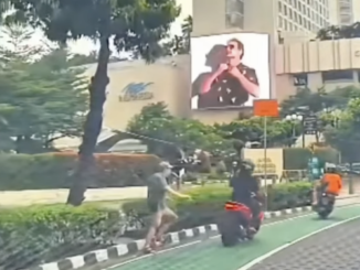 Video viral pria WNA dijambret di Bundaran HI