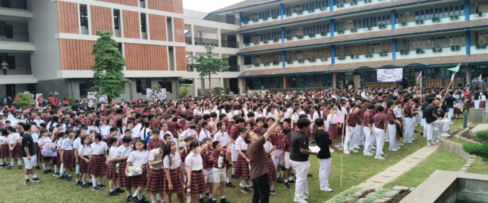 Pembelajaran Berbasis Proyek (PjBL) melalui Literasi, Numerasi dan Riset (Linuris) di Sekolah Tarakanita Blok Pluit, Jalan Taman Pluit Permai Barat No.1, Kelurahan Pluit, Penjaringan, Jakarta Utara, Rabu 20 Mei 2026