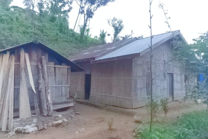 Rumah Myscha, siswi kelas 5 di SDI Compang Ngeles, Desa Rana Gapang, Kecamatan Elar, Kabupaten Manggarai Timur
