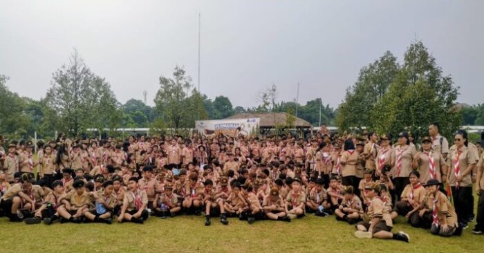 Kegiatan Permainan Besar Siaga (PBS) SD Tarakanita wilayah Jakarta di Kampung Wisata Edukasi, Serua, Bogor pada Jumat, 15 Mei 2026