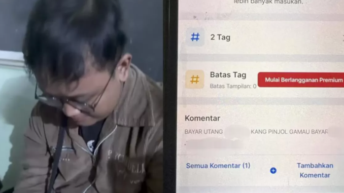 Viral guru di Jakarta tega menggadaikan laptop milik muridnya sendiri. (Tangkapan layar Threads @_ssbrin/Kalderanews.com)