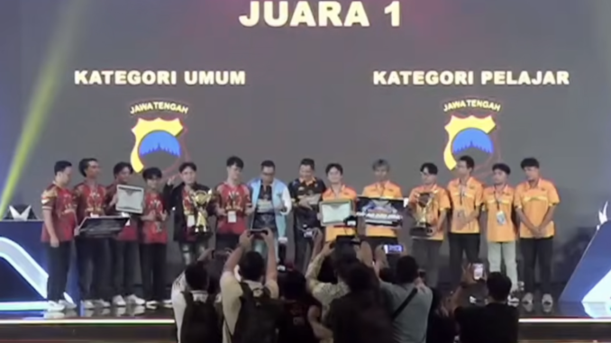 Jawara Kapolda Jateng Cup 2026: Magelang Juara 1 Kategori Pelajar, Semarang Juara 1 Kategori Umum Jawara Kapolda Jateng Cup 2026: Magelang Juara 1 Kategori Pelajar, Semarang Juara 1 Kategori Umum