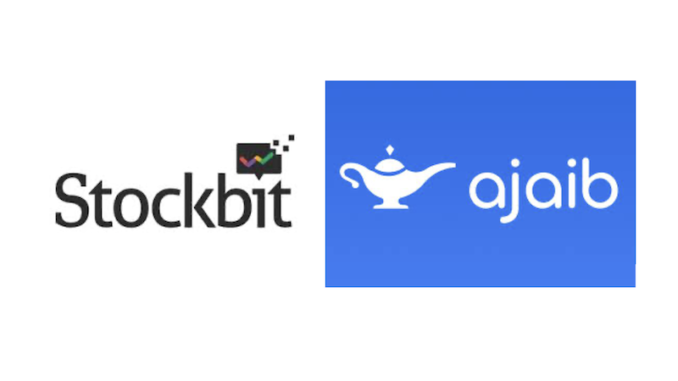 Aplikasi saham Stockbit dan Ajaib
