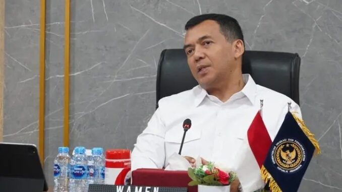 Wakil Menteri Imigrasi dan Pemasyarakatan (Wamen Imipas), Silmy Karim.