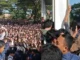 Antrean pengangguran dan pencari kerja di Job Fair Cikarang