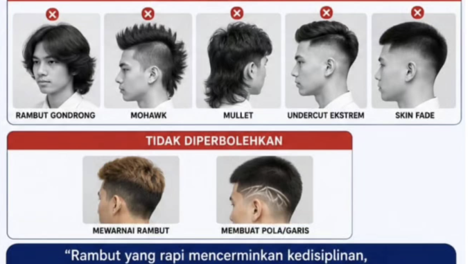 Aturan rambut di SMAN 24 Kabupaten Tangerang