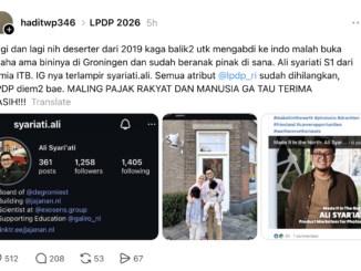 unggahan dari akun Threads @haditwp346