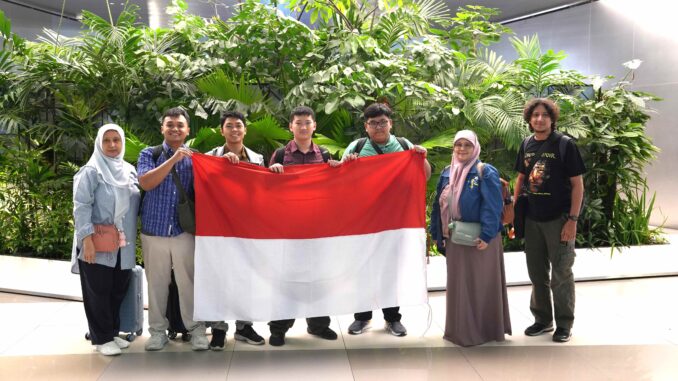 Tim Indonesia jelang keberangkatan menuju ajang International Chemistry Olympiad (IChO) di Taskhent, Uzbekistan