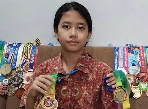 Raia Deandra, siswi SMP Labschool Cibubur