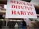 Sekolah ditutup
