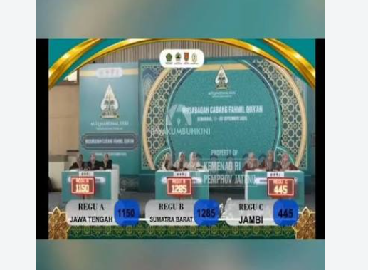 Keputusan juri Fahmil Quran MTQ Nasional 2026 menuai sorotan setelah jawaban peserta Sumbar dinilai salah dan nilainya dipotong.
