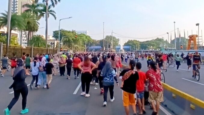 Car Free Day (CFD) di Jakarta