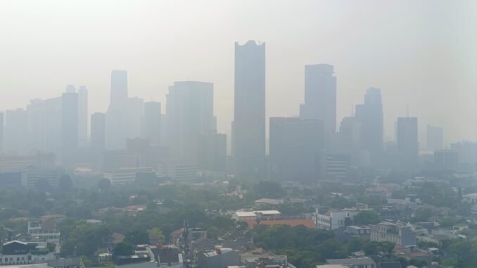Polusi udara di Jakarta Polusi udara di Jakarta