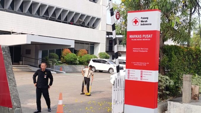 Markas Pusat Palang Merah Indonesia (PMI) di Jakarta