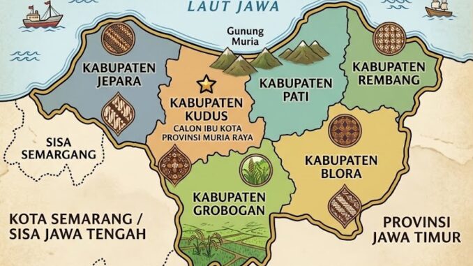 Provinsi Muria Raya di Jawa Tengah Provinsi Muria Raya di Jawa Tengah