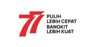 Logo HUT Kemerdekaan RI ke-77. (Dok.SekNeg)